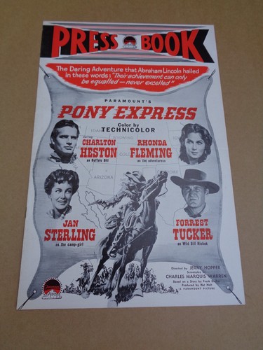 Charlton heston pony express - heston,