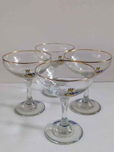 Babycham 1950s glass - glass, party