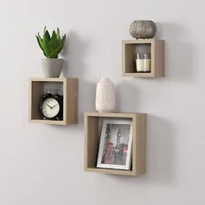Cali Wall Floating Cube Box Shelf Set of 3 Walls Storage Shelves Shelving Unit