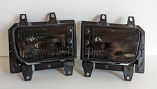 Fog lights fits For BMW E30 InJet Coupe Sedan Touring Saloon Black Tinted 87-92