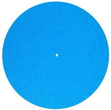 Royal Blue Felt Turntable