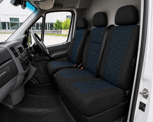 Seat covers in black - 2+1,
