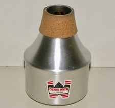 Denis Wick (London) Trumpet/Coronet Aluminum Extending Tube Mute ~ AUTOGRAPHED ?