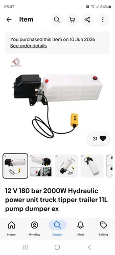 180 bar 2000w hydraulic - 180,