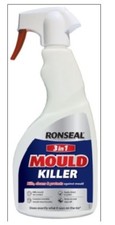 Ronseal 3 In 1 Mould Killer Trigger Spray Kills Cleans Protects Anti Mould 500ml