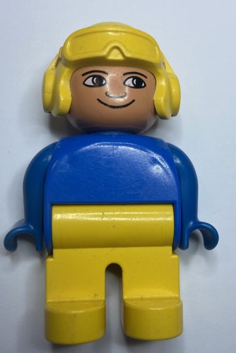 Lego duplo airplane - lego, pilot