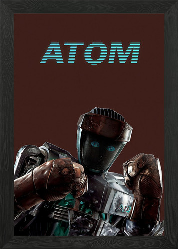 Atom real steel movie poster - atom,