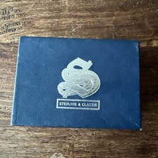 Pewter matchbox holder