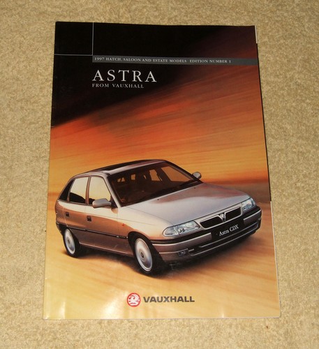 Vauxhall astra mk3 range 1997 - astra,