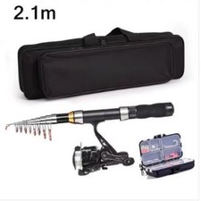 Telescopic Fishing Rod and