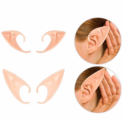 Pairs elf ears rubber - 2, latex
