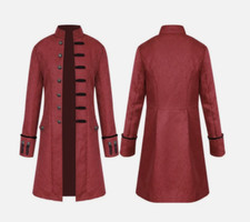 Mens-Retro Gothic Jacket Frock