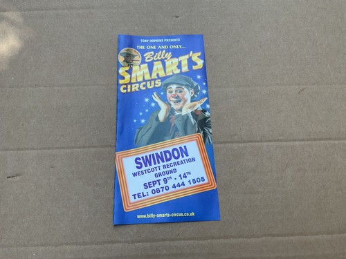 Billy smart circus flyer - billy, smart’s