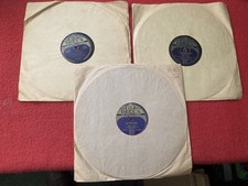 VERA LYNN 3 X 78 SHELLAC RECORDS DECENT COPIES AUF WEIDERSEH'N HOMING WALTZ ETC