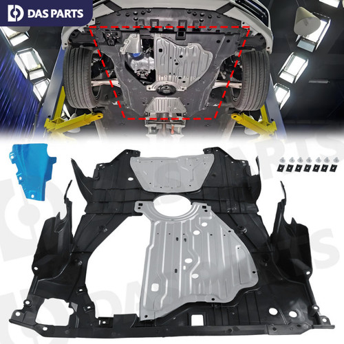 Engine splash shield lower - engine,