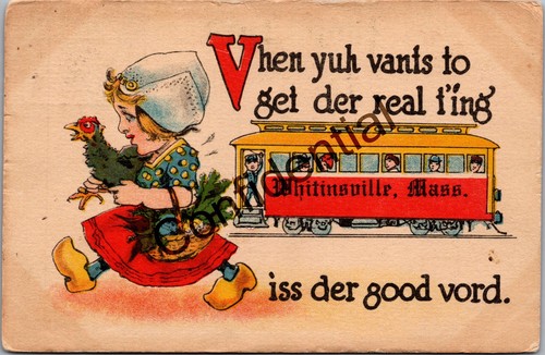 Dutch girl carrying - girl, w/