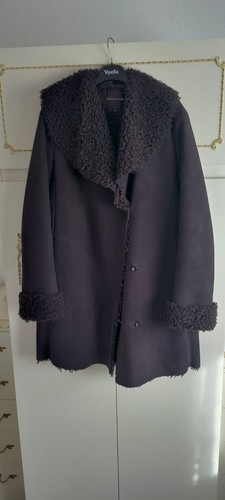 Creenstone faux suede coat - creenstone,