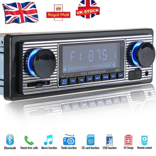 Retro car bluetooth compatible - car,