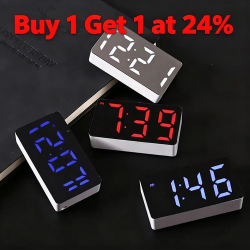 Digital alarm clock led - alarm,