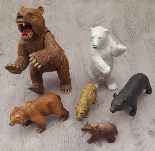 Schleich grizzly bear and - grizzly,