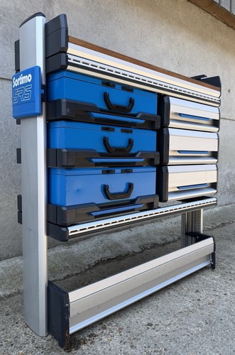 Van racking shelving drawers - van,