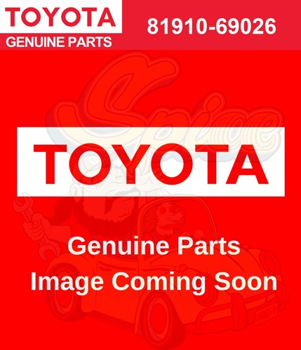 New genuine toyota land - new, 74-85