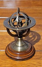 Vintage Brass Armillary Sphere