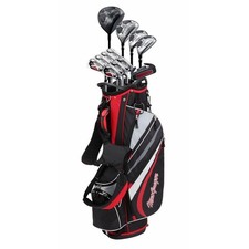 MacGregor Golf DCT4000 Golf Clubs Set, Mens Left Hand (12 Clubs / 16 Pieces)