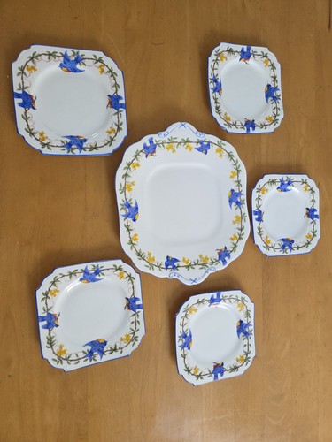 Aynsley blue bird art - aynsley,