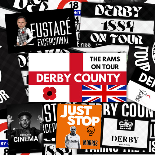 Derby inspired fan football - fan,