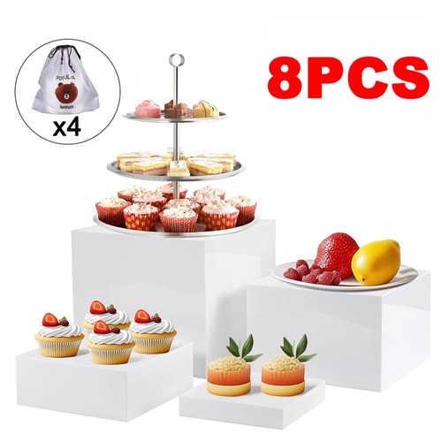 4pc acrylic cube - 4pc+4pc, display