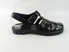 Juju Black Jelly Sandals Uk 6