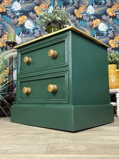 Solid pine small bedside - pine, chest