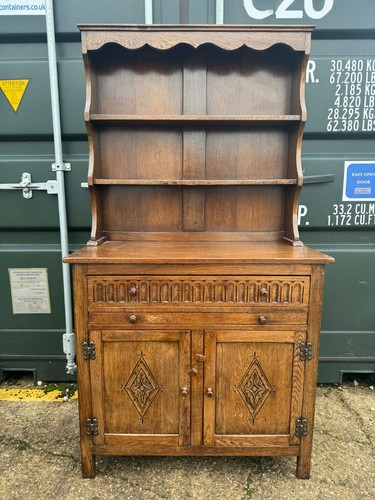 Vintage small welsh dresser - small,