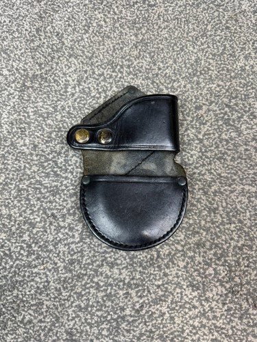 Pwl leather handcuff pouch - leather,