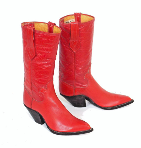 Paul bond red calfskin cowboy - bond,