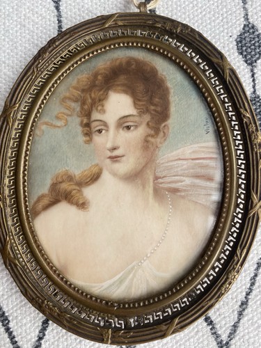 Beautiful miniature portrait - beautiful,