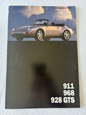 1993 Porsche 911 968 928 GTS