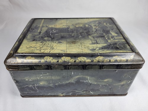 Colmans mustard tin box - colmans,