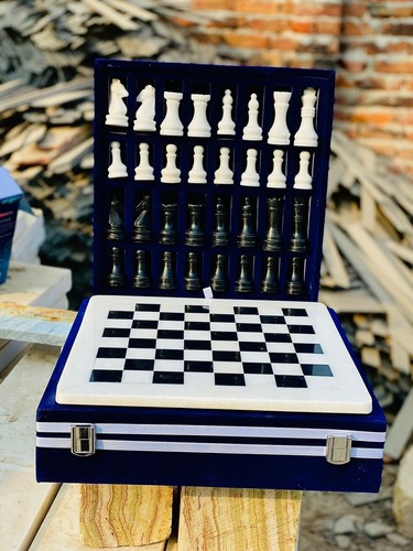 Inches marble chess set - 15,