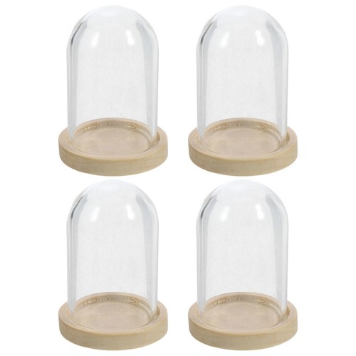 Transparent glass dome with - transparent,
