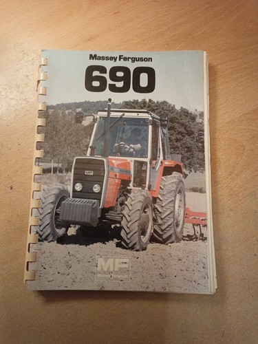 Massey ferguson 690 operator - ferguson,