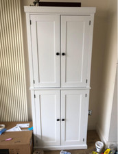 Modern Kitchen Cupboard Large Storage Cabinet Tall Larder Pantry Dresser Unit