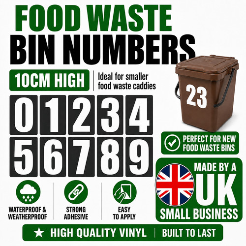 Large food waste - food, numbers