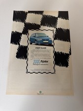 Original 1992 Mk3 Vauxhall Astra GSi 16v Triplex Magazine Advert Poster Retro