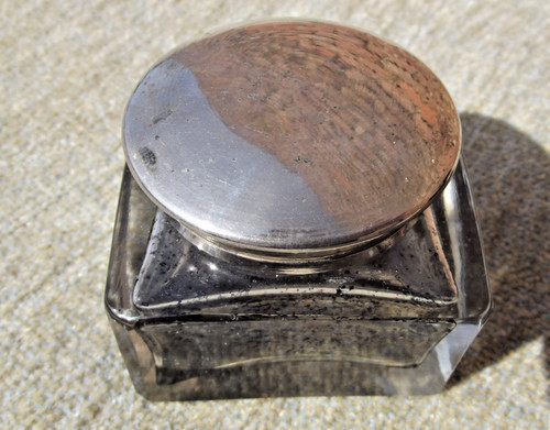 Writing slope box inkwell - box, 46