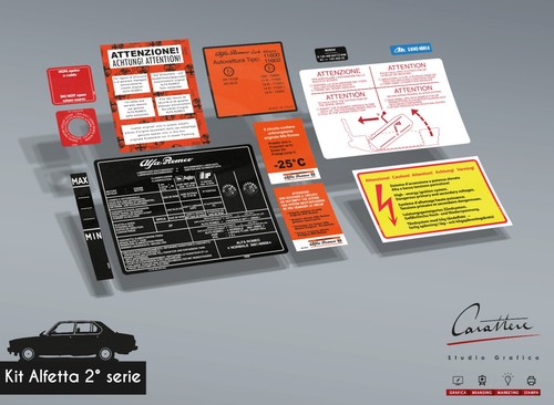 Sticker kit for - kit, romeo