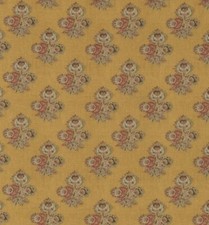 GP & J BAKER CURTAIN FABRIC 'POPPY PAISLEY - OCHRE' 2.8 METRES COROMANDEL SMALL