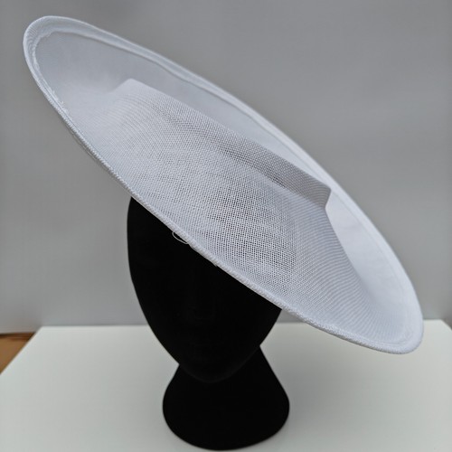 White large wide brim diy - white,