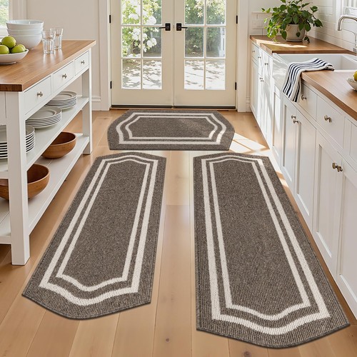 Pcs hebe kitchen rugs set - pcs,